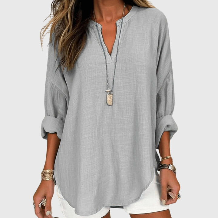 Clara | Flowy Elegant Beach Shirt