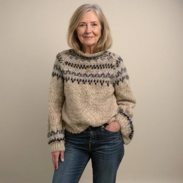 Ashley | Vintage Icelandic Wool Sweater