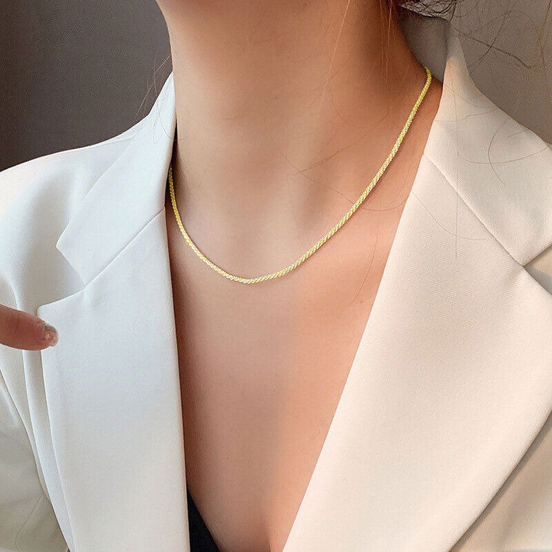 Clara | Beach Necklace 18K Gold