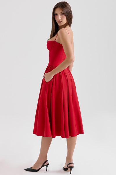 Lory | Elegant Midi Dress