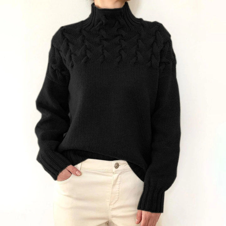 Karen – Warm Knitted Turtleneck
